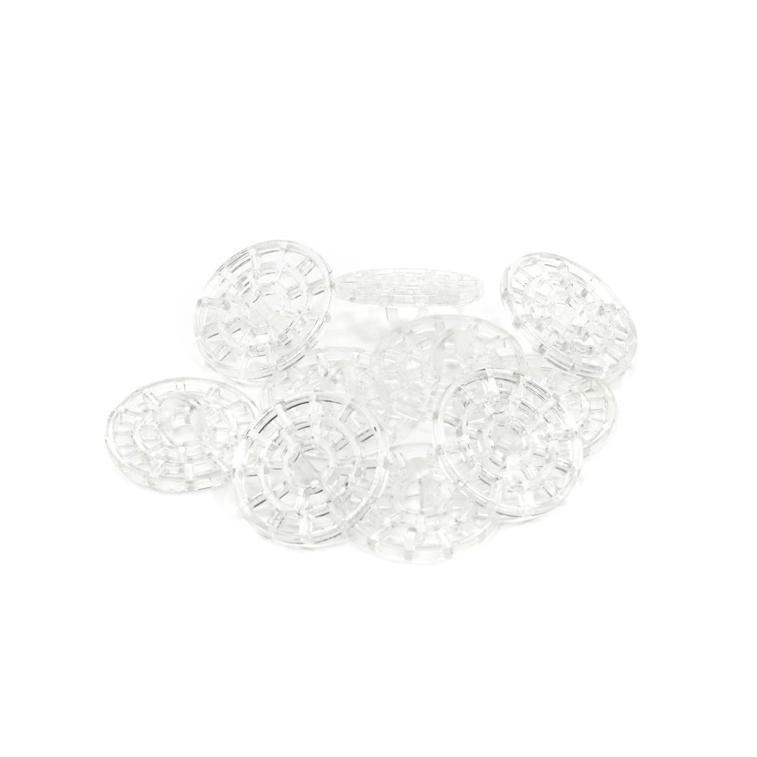 LoRan Embroidery 22mm Creative Buttons, 10 Pc 5 LoRan Embroidery 22mm Creative Buttons, 10 Pc