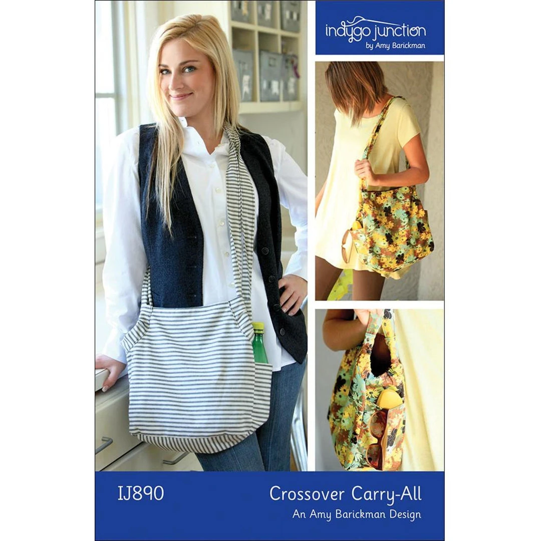 Indygo Junction Crossover Carry-All Purse Pattern, PDF Download 3 Indygo Junction Crossover Carry-All Purse Pattern, PDF Download