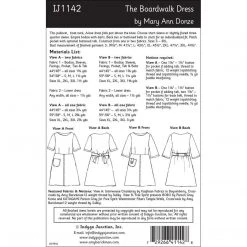 Indygo Junction The Boardwalk Dress Pattern Apparel 19 Indygo Junction The Boardwalk Dress Pattern Apparel