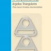 Dritz Rings & Swivel Hooks 1" Triangle Rings, Nickel, 2 Pc 2 Dritz Rings & Swivel Hooks 1" Triangle Rings, Nickel, 2 Pc