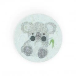 Dritz Recycled Cotton Koala Button, 18mm, 3 Pc 38 Dritz Recycled Cotton Koala Button, 18mm, 3 Pc