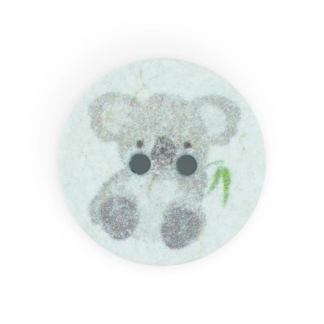 Dritz Recycled Cotton Koala Button, 18mm, 3 Pc 11 Dritz Recycled Cotton Koala Button, 18mm, 3 Pc