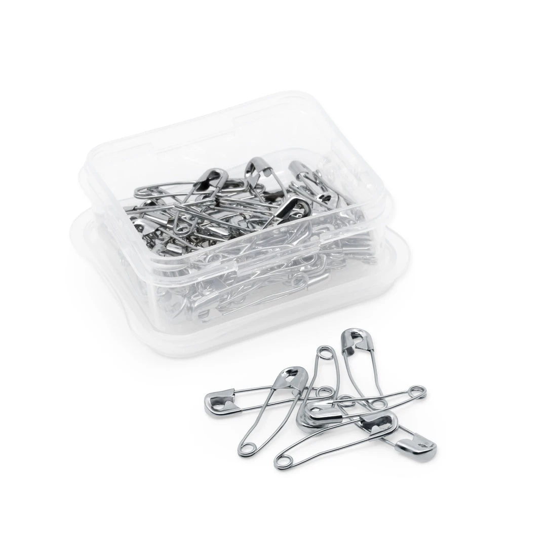 Dritz 1-1/16" Curved Basting Pins, Nickel, 50 Pc Pins, Needles & Tacks 6 Dritz 1-1/16" Curved Basting Pins, Nickel, 50 Pc Pins, Needles & Tacks