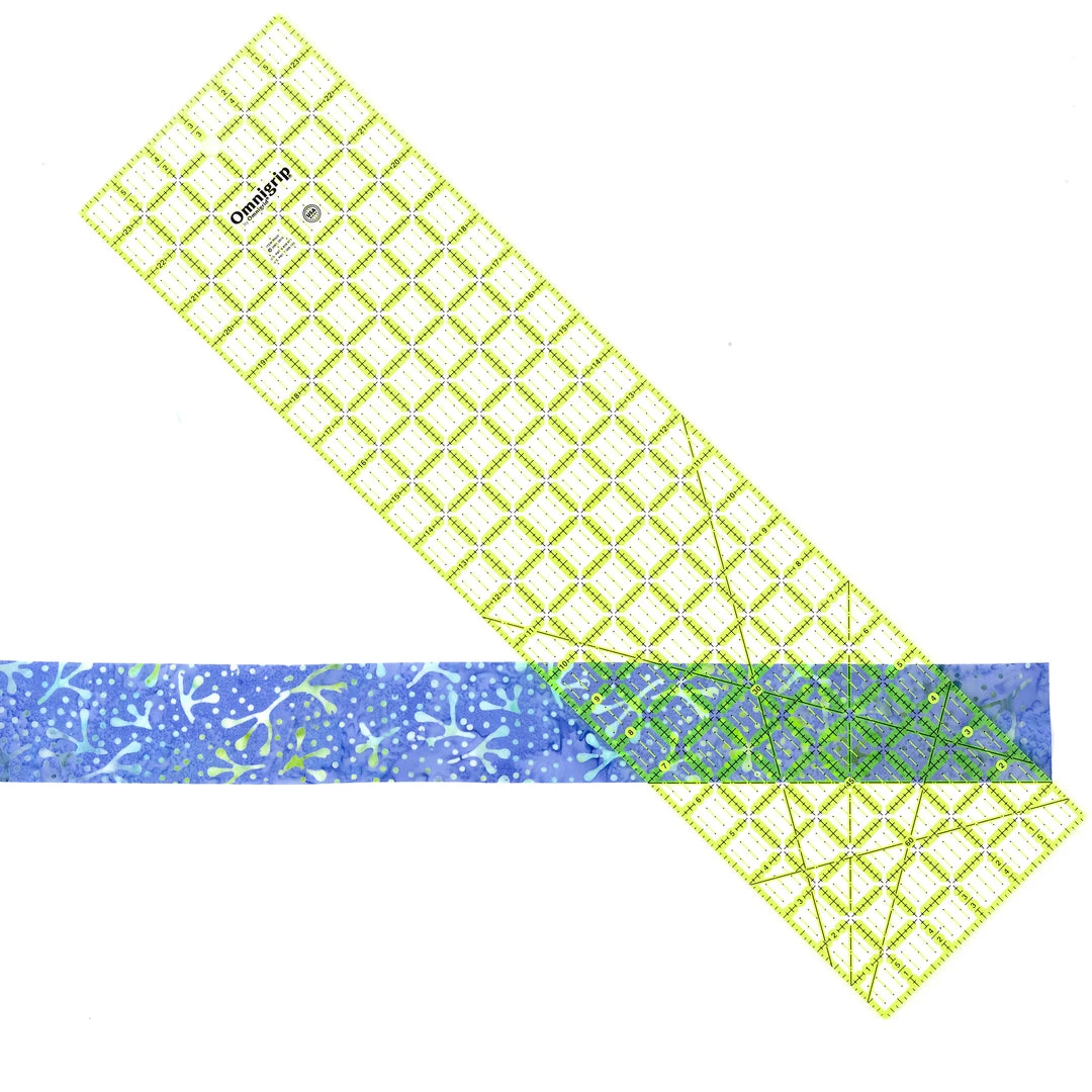 Omnigrid Non-Slip Rectangle Ruler, Neon Quilting Rulers 20 Omnigrid Non-Slip Rectangle Ruler, Neon Quilting Rulers