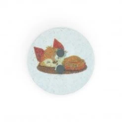 Dritz Buttons & Cover Buttons Recycled Cotton Fox Button, 15mm, 3 Pc