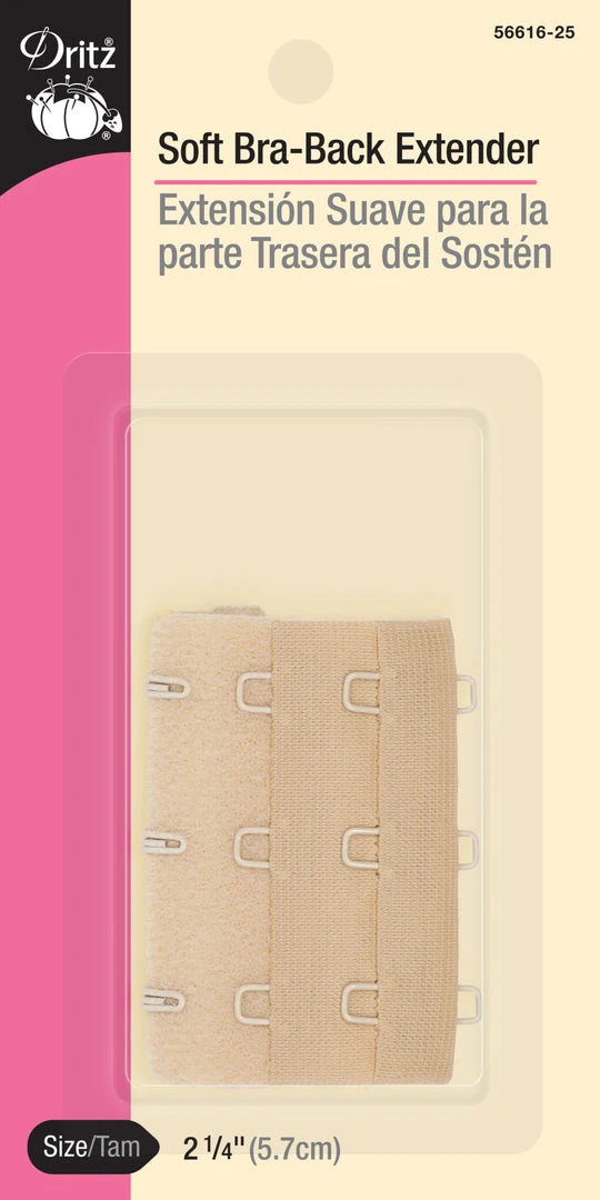 Dritz 2-1/4" Soft Bra-Back Extender 11 Dritz 2-1/4" Soft Bra-Back Extender