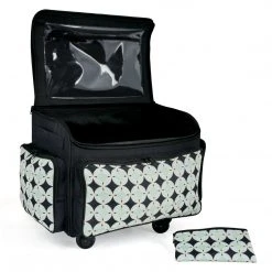 Dritz Sewing Machine 4-Wheel Tote