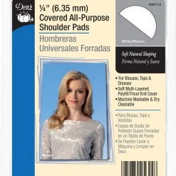 Dritz 1/4" Covered All-Purpose Shoulder Pads