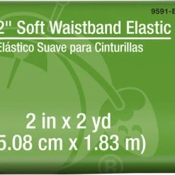 Dritz 2" Soft Waistband Elastic, 2 Yd 38 Dritz 2