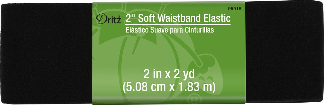 Dritz 2" Soft Waistband Elastic, 2 Yd 20 Dritz 2" Soft Waistband Elastic, 2 Yd