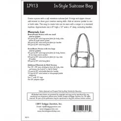 Indygo Junction Purses & Accessories In-Style Suitcase Bag Pattern