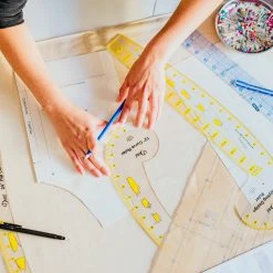 Dritz Design Ruler Trio, 3 Sewing Rulers, Clear 18 Dritz Design Ruler Trio, 3 Sewing Rulers, Clear