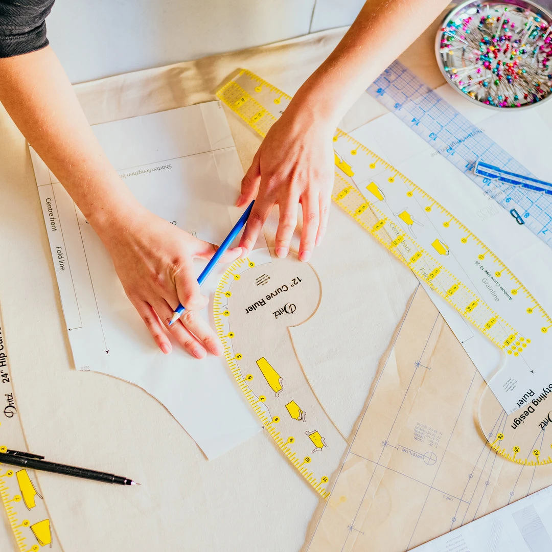 Dritz Design Ruler Trio, 3 Sewing Rulers, Clear 9 Dritz Design Ruler Trio, 3 Sewing Rulers, Clear