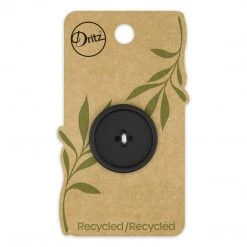 Dritz Buttons & Cover Buttons Recycled Paper Round Button, 28mm