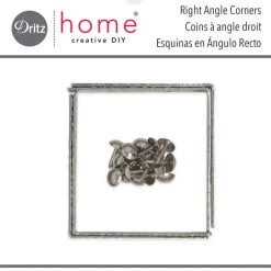 Dritz Textured Right Angle Corners, Small, 4 Pc