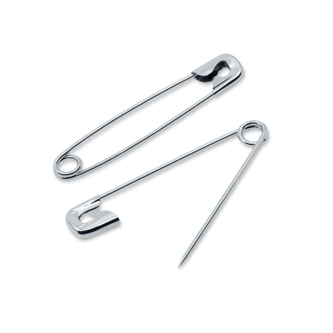 Dritz 1-1/2" Safety Pins, Nickel Pins & Accessories 8 Dritz 1-1/2" Safety Pins, Nickel Pins & Accessories