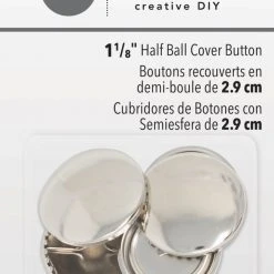 Handicraft Store Online 31 Dritz Outlet 1-1/8" Half Ball Cover Buttons