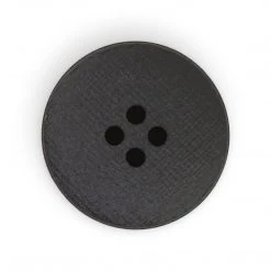 Dritz Recycled Leather Round Button, 23mm, Brown, 2 Pc Buttons & Cover Buttons