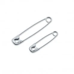 Dritz Safety Pins, Assorted Sizes, Nickel, 200 Pc Pins & Accessories