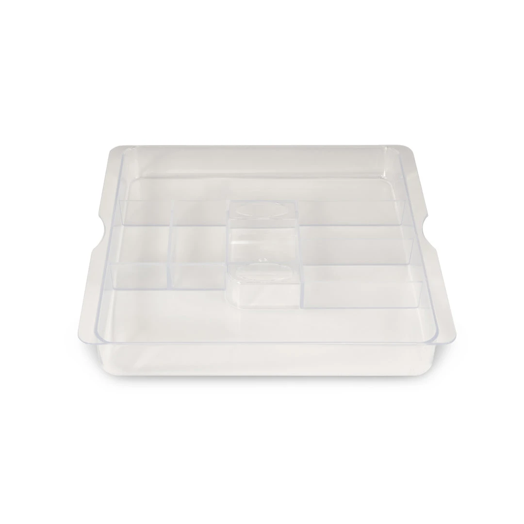 Dritz Square Sewing Basket Replacement Tray, Large 3 Dritz Square Sewing Basket Replacement Tray, Large