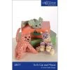 Indygo Junction Yo-Yo Stuffed Cat & Mouse Pattern Crafts & Toys