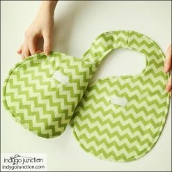 Indygo Junction Apparel Reversible Crossover Applique Bibs Pattern