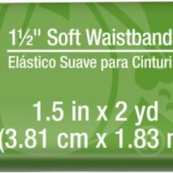 Dritz Elastics 1-1/2" Soft Waistband Elastic, 2 Yd