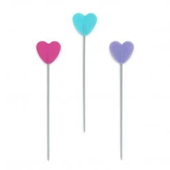 Dritz 2" Flat Heart Head Pins, Assorted, 50 Pc Pins, Needles & Tacks 9 Dritz 2