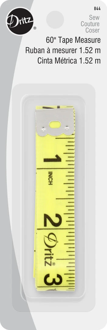Dritz 60" Tape Measure Measuring 3 Dritz 60" Tape Measure Measuring