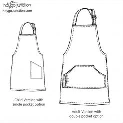 Indygo Junction All-in-One Child And Adult Apron Pattern Aprons