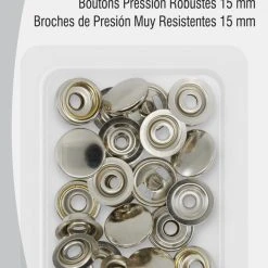 Dritz 5/8" Heavy Duty Snaps, 7 Sets 104 Dritz 5/8