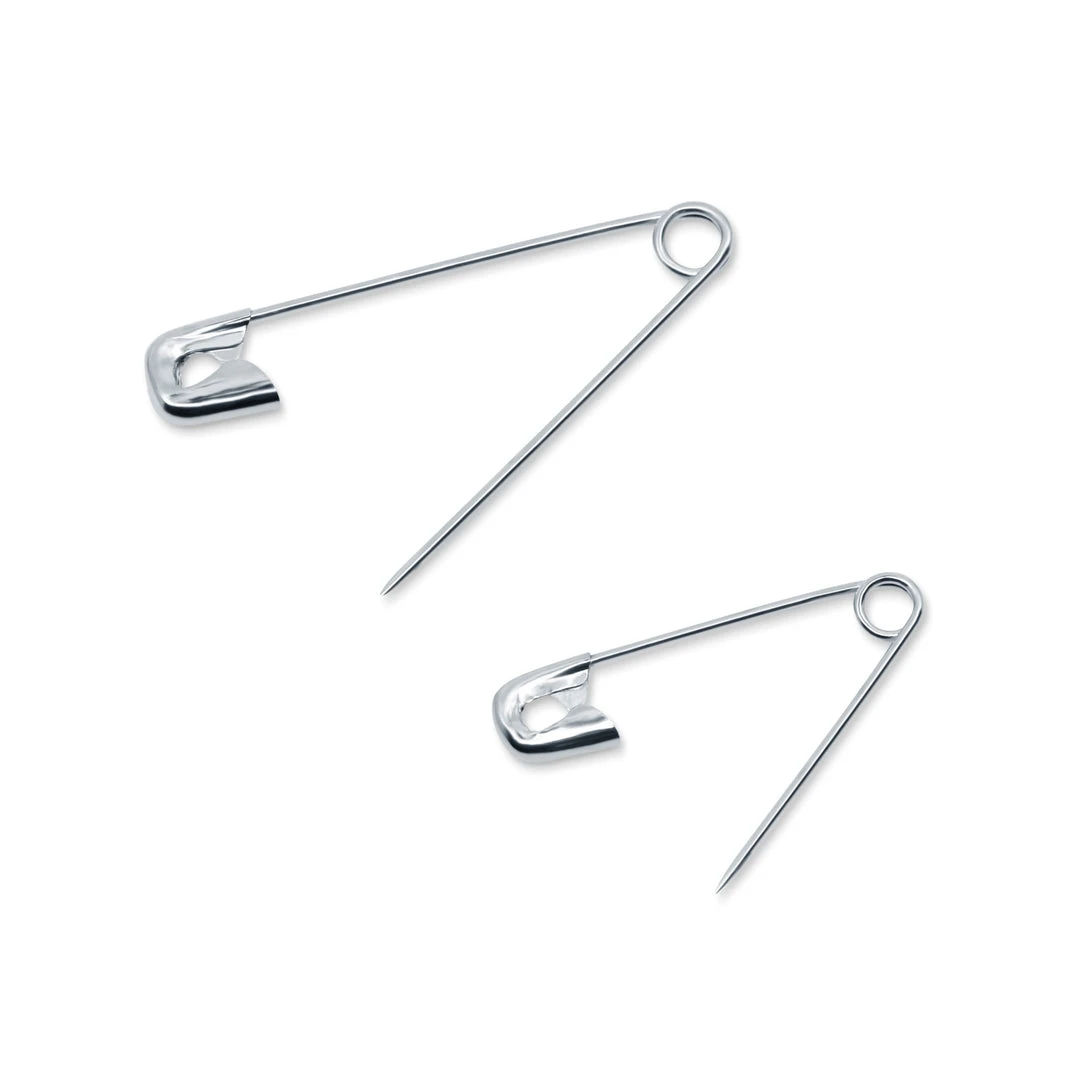 Dritz Safety Pins, Assorted Sizes, Nickel, 200 Pc Pins & Accessories 8 Dritz Safety Pins, Assorted Sizes, Nickel, 200 Pc Pins & Accessories