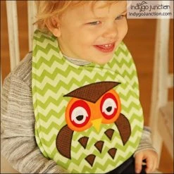 Indygo Junction Apparel Reversible Crossover Applique Bibs Pattern