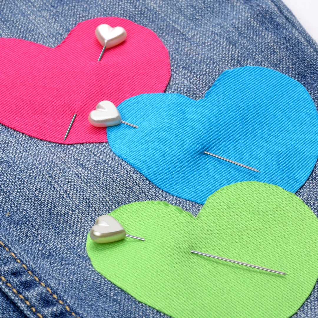 Dritz 2-1/8" Heart Pearlized Pins, White, 20 Pc 7 Dritz 2-1/8" Heart Pearlized Pins, White, 20 Pc