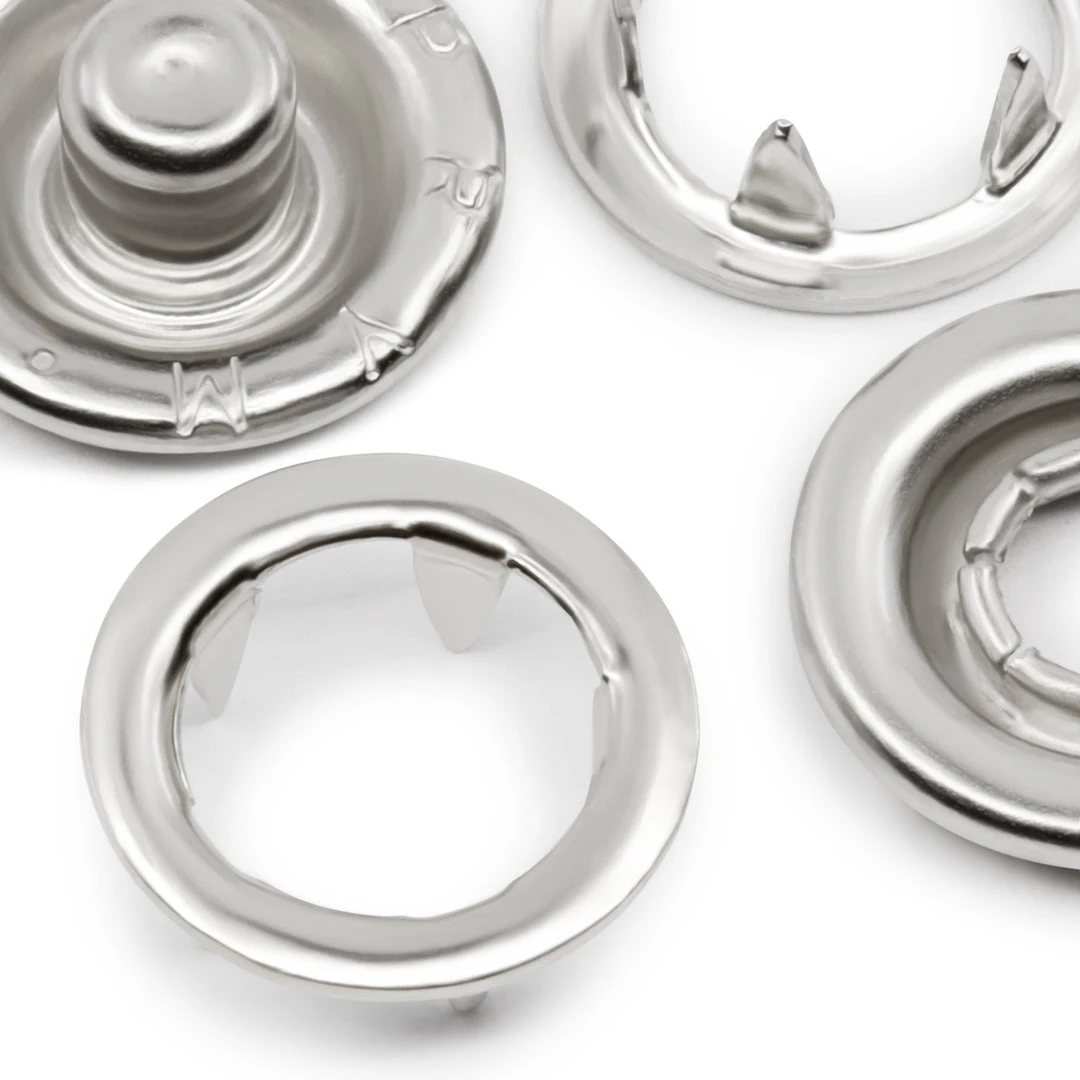 Dritz 7∕16" Open-Ring Snaps & Tools, 60 Sets, Nickel Bulk Notions 4 Dritz 7∕16" Open-Ring Snaps & Tools, 60 Sets, Nickel Bulk Notions