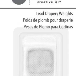 Dritz Drapery Tape, Hooks & Weights Lead Drapery Weights