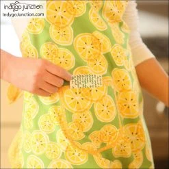 Indygo Junction Gathered-to-Fit Apron Pattern, PDF Download Aprons