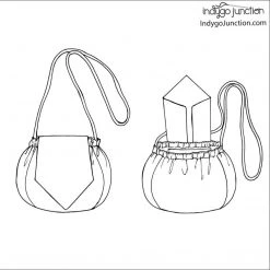 Indygo Junction Purses & Accessories Recycled Tie-to-Go Purse Pattern