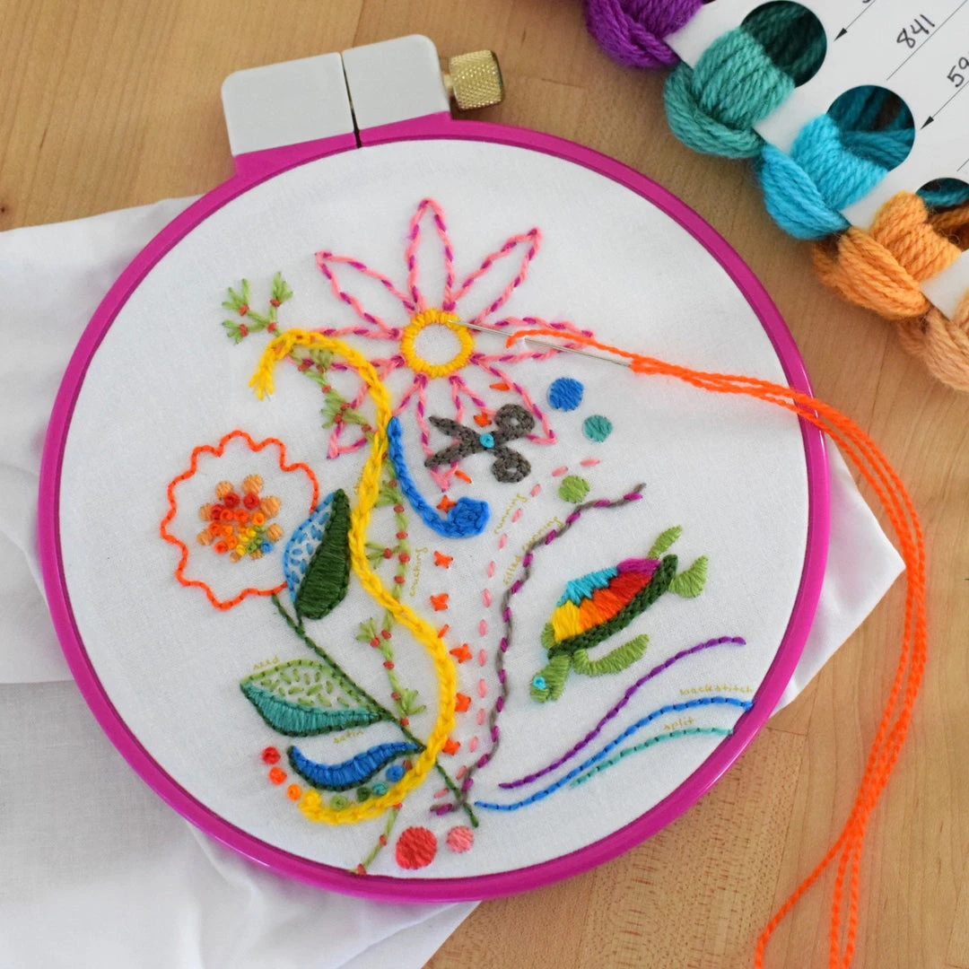 LoRan Sure Grip Hoop, Holds Fabric Embroidery 9 LoRan Sure Grip Hoop, Holds Fabric Embroidery