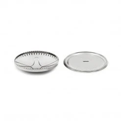 Dritz Half Ball Cover Buttons, Nickel Buttons & Cover Buttons
