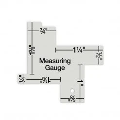 Dritz Quilting Accessories Measuring Gauge, 1/8