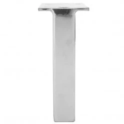 Dritz Industrial Metal Legs, Nickel, 2 Pc Furniture Legs & Feet