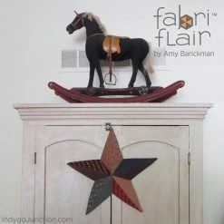Indygo Junction Crafts & Toys Wall Art Star Fabriflair Pattern