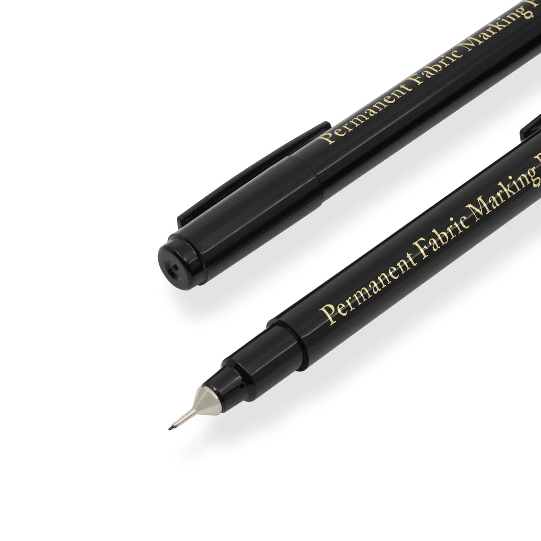 Dritz Fine Line Permanent Fabric Pen, Black Marking 4 Dritz Fine Line Permanent Fabric Pen, Black Marking