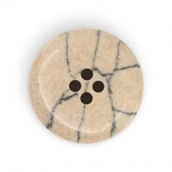 Dritz Recycled Polyester Round Button, 23mm, 2 Pc