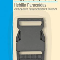 Dritz 1" Parachute Buckle, Antique Silver Buckles