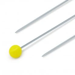 Dritz 1-3/4" Fine Sharp Pins, Yellow, 250 Pc Pins, Needles & Tacks