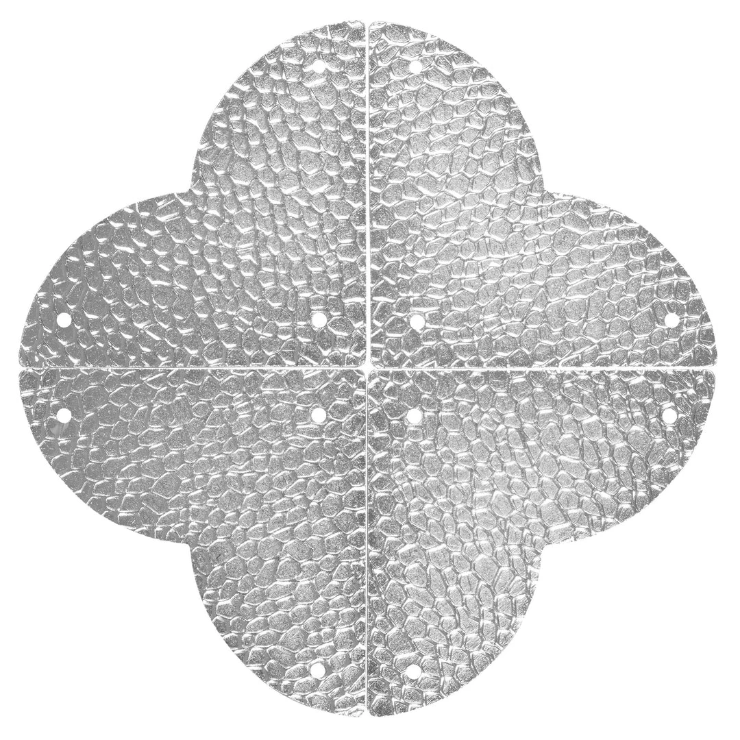 Dritz Textured Quatrefoil Corners, Large, 4pc 6 Dritz Textured Quatrefoil Corners, Large, 4pc