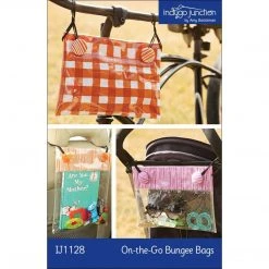 Indygo Junction On-the-Go Bungee Bags Pattern, PDF Download Purses & Accessories