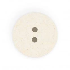 Dritz Buttons & Cover Buttons Recycled Cotton Round Button, 18mm, 3 Pc